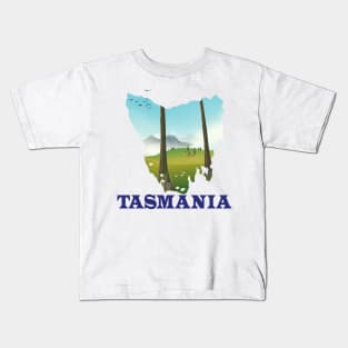 Tasmania Map Kids T-Shirt